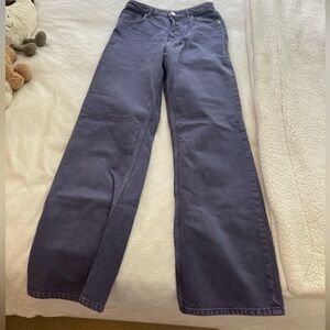 Purple Zara jeans